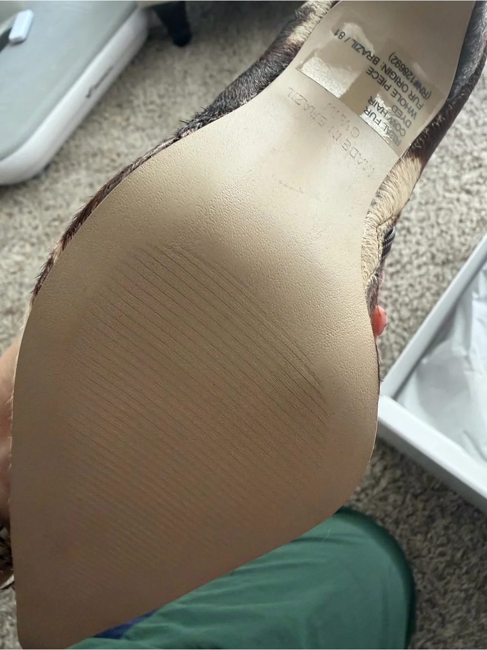Steve Madden Cow Boots